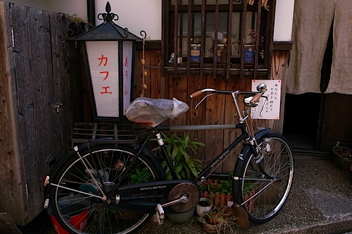 奈良町屋のカフェ