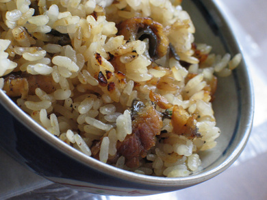 eel and rice 